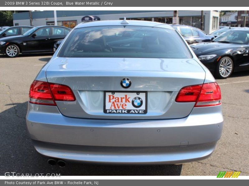 Blue Water Metallic / Grey 2009 BMW 3 Series 328i Coupe