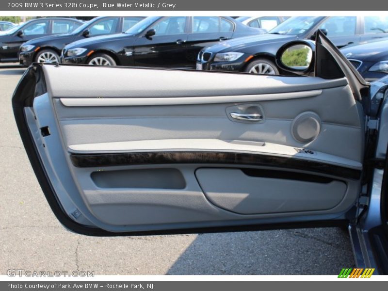 Blue Water Metallic / Grey 2009 BMW 3 Series 328i Coupe