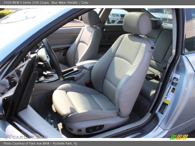 Blue Water Metallic / Grey 2009 BMW 3 Series 328i Coupe