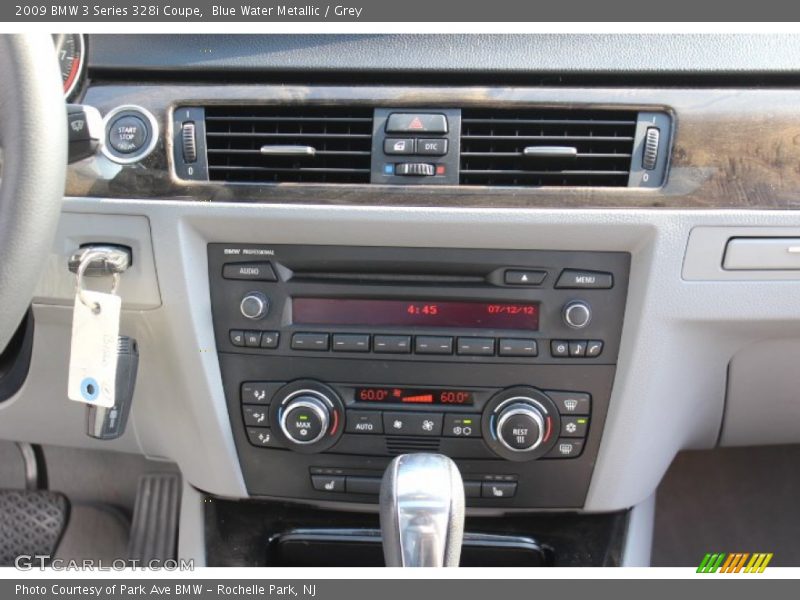 Blue Water Metallic / Grey 2009 BMW 3 Series 328i Coupe