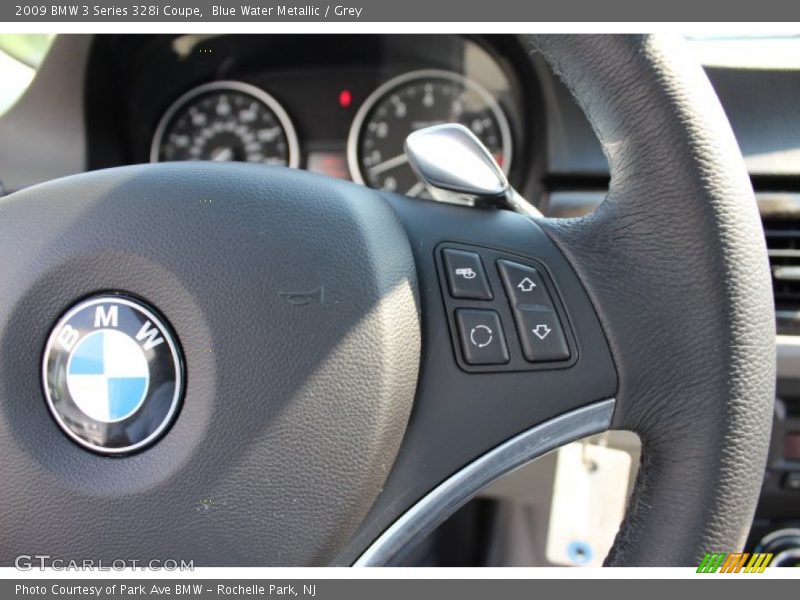 Blue Water Metallic / Grey 2009 BMW 3 Series 328i Coupe