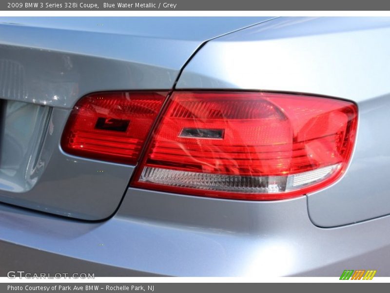 Blue Water Metallic / Grey 2009 BMW 3 Series 328i Coupe