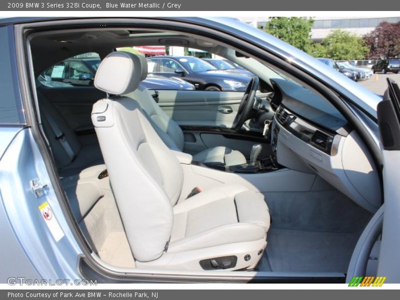 Blue Water Metallic / Grey 2009 BMW 3 Series 328i Coupe