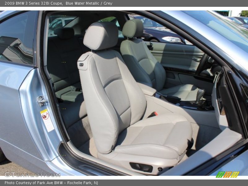 Blue Water Metallic / Grey 2009 BMW 3 Series 328i Coupe