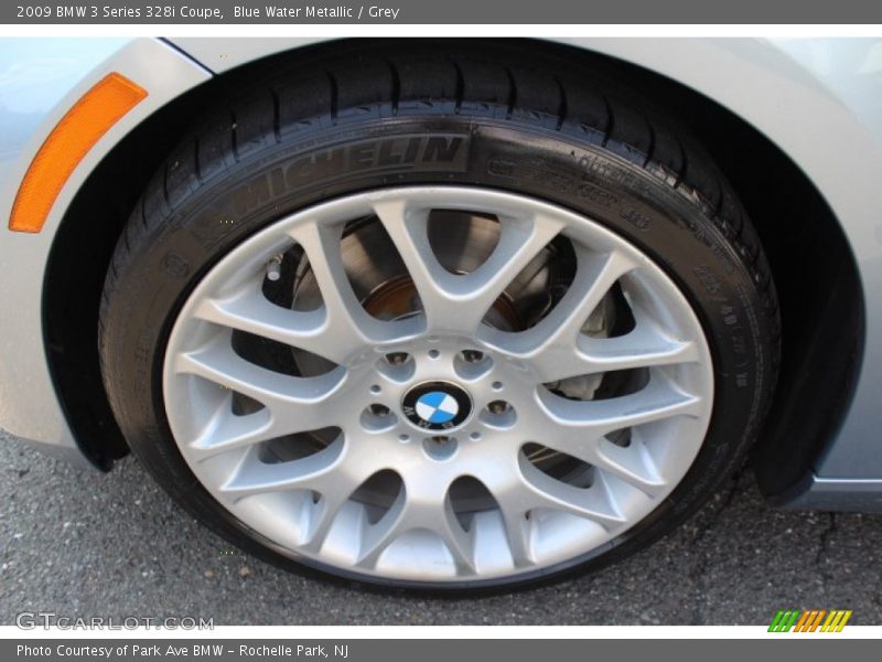 Blue Water Metallic / Grey 2009 BMW 3 Series 328i Coupe