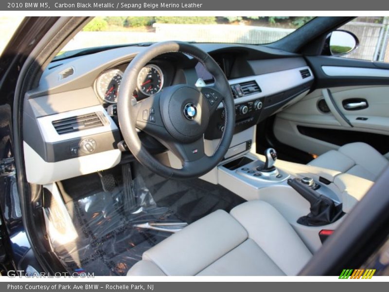 Sepang Beige Merino Leather Interior - 2010 M5  