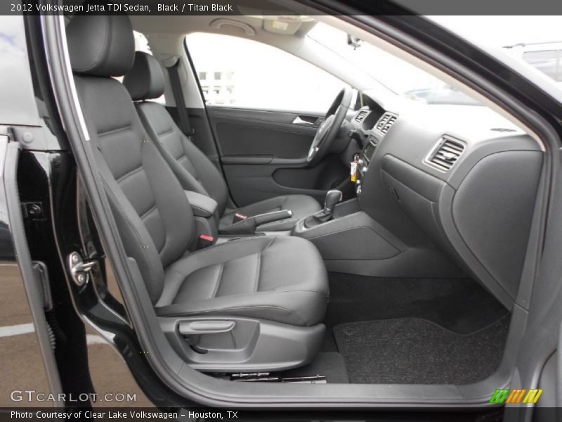Black / Titan Black 2012 Volkswagen Jetta TDI Sedan