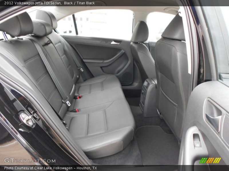 Black / Titan Black 2012 Volkswagen Jetta TDI Sedan