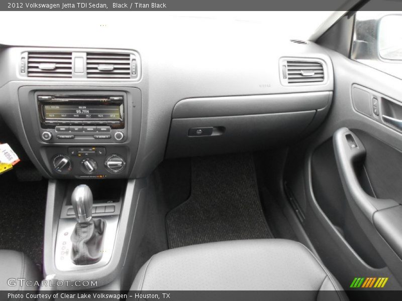 Black / Titan Black 2012 Volkswagen Jetta TDI Sedan