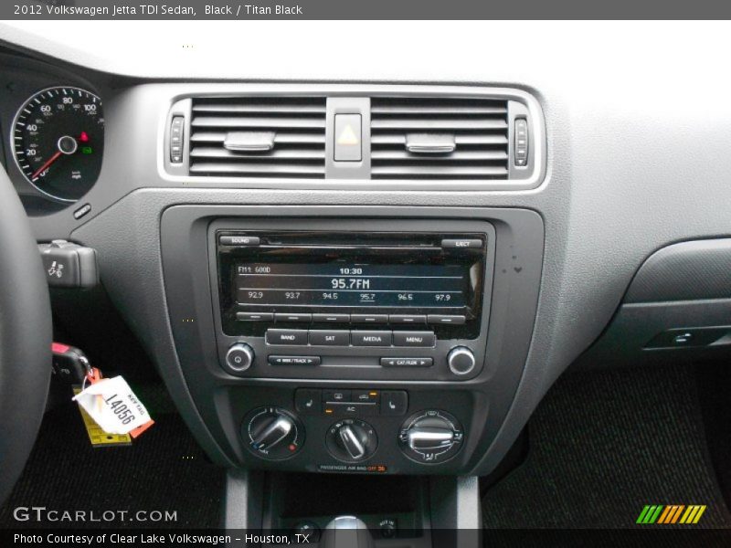 Black / Titan Black 2012 Volkswagen Jetta TDI Sedan