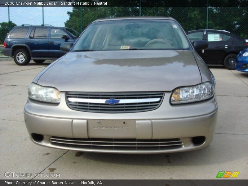 Sandrift Metallic / Neutral 2000 Chevrolet Malibu Sedan