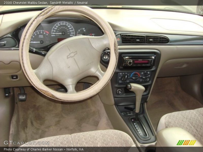 Sandrift Metallic / Neutral 2000 Chevrolet Malibu Sedan