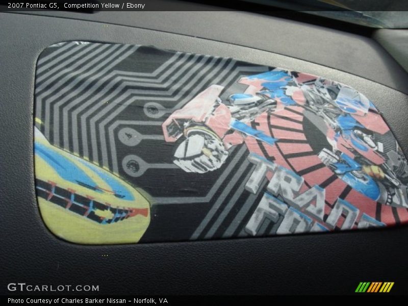 Competition Yellow / Ebony 2007 Pontiac G5