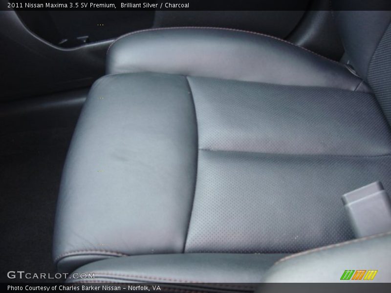 Brilliant Silver / Charcoal 2011 Nissan Maxima 3.5 SV Premium