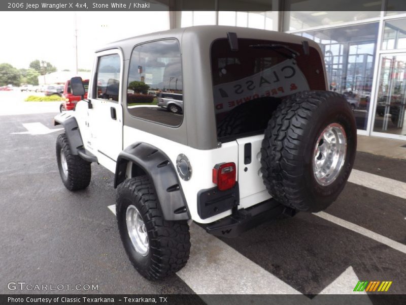 Stone White / Khaki 2006 Jeep Wrangler X 4x4