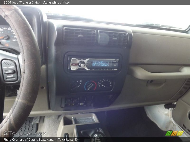 Stone White / Khaki 2006 Jeep Wrangler X 4x4