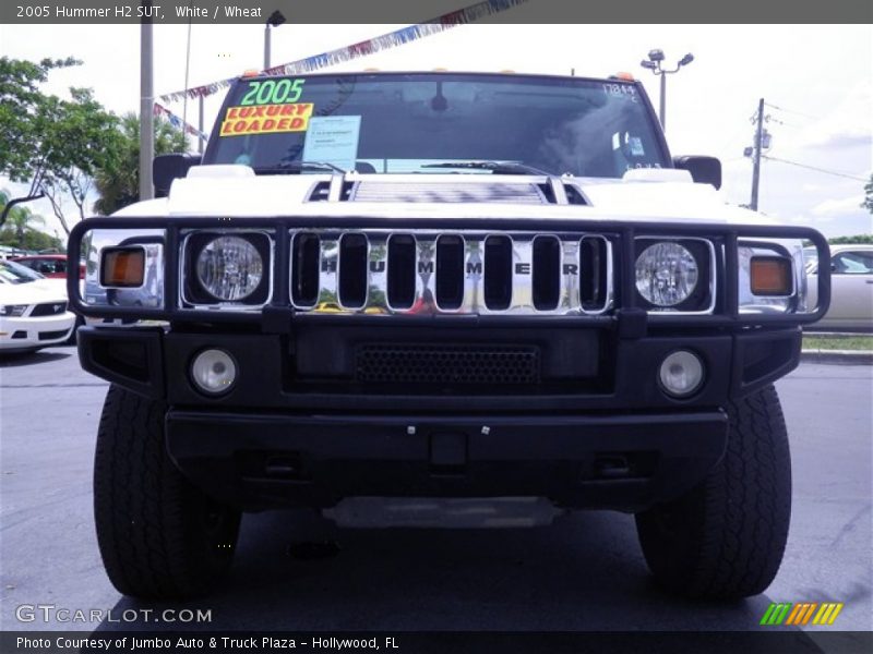 White / Wheat 2005 Hummer H2 SUT