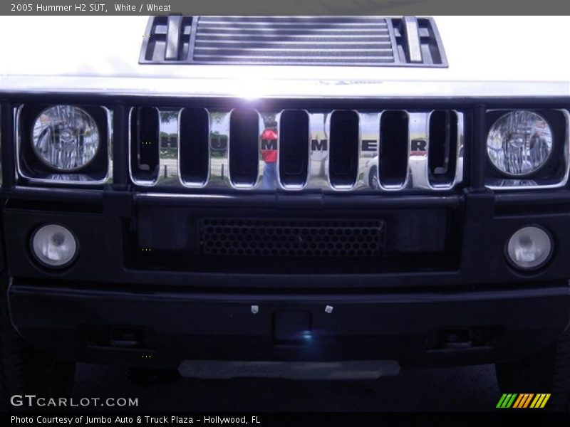 White / Wheat 2005 Hummer H2 SUT