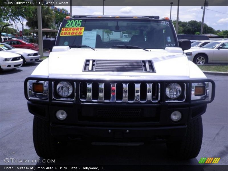 White / Wheat 2005 Hummer H2 SUT
