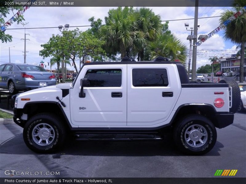 White / Wheat 2005 Hummer H2 SUT