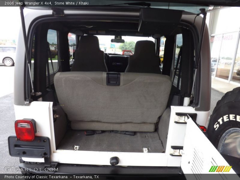 Stone White / Khaki 2006 Jeep Wrangler X 4x4