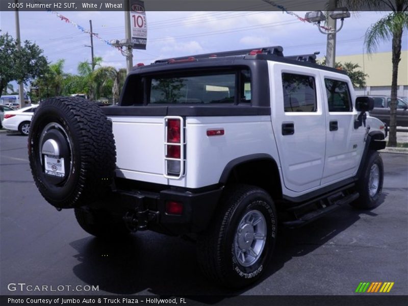 White / Wheat 2005 Hummer H2 SUT