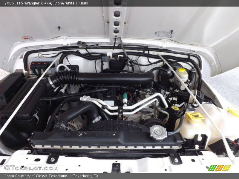 Stone White / Khaki 2006 Jeep Wrangler X 4x4