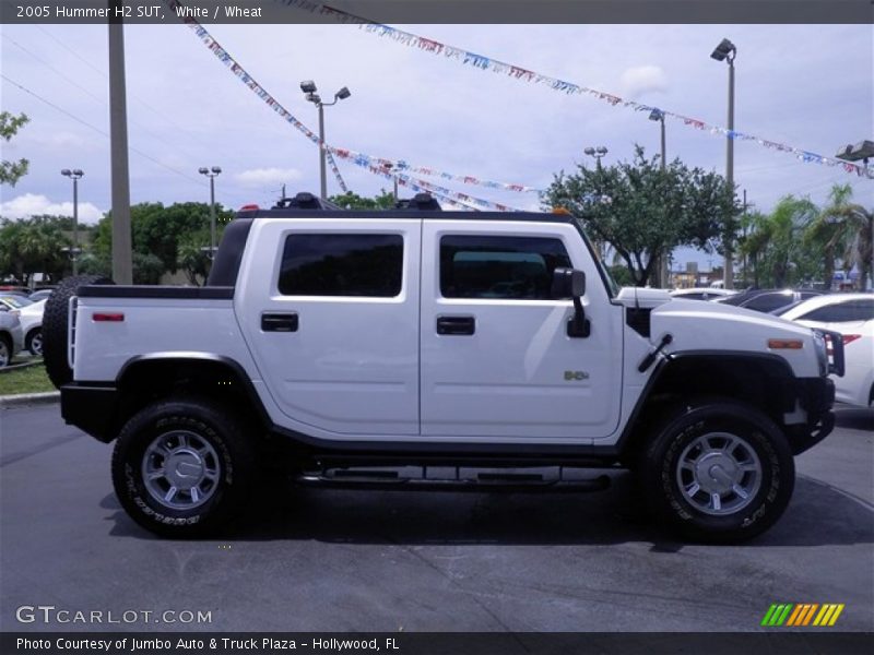 White / Wheat 2005 Hummer H2 SUT