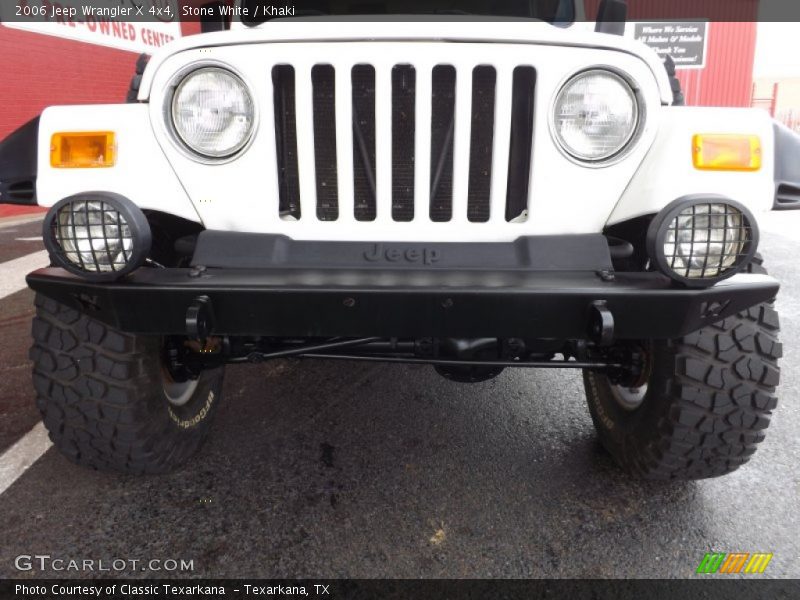 Stone White / Khaki 2006 Jeep Wrangler X 4x4