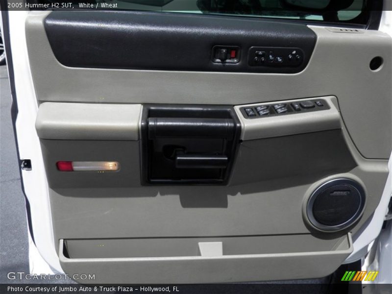 White / Wheat 2005 Hummer H2 SUT