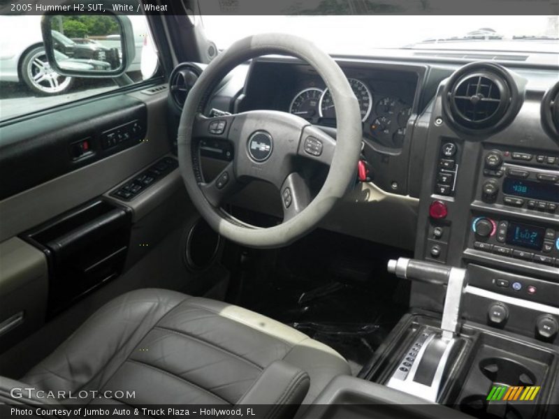 White / Wheat 2005 Hummer H2 SUT