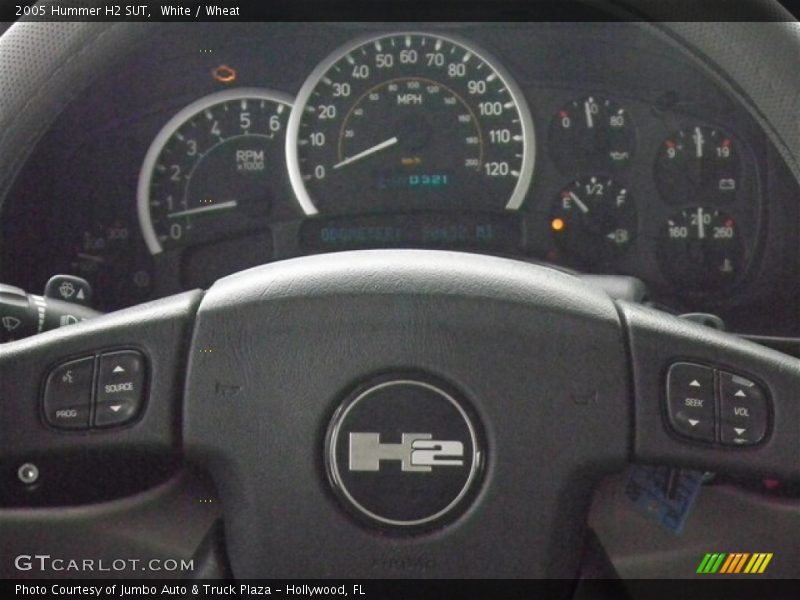White / Wheat 2005 Hummer H2 SUT