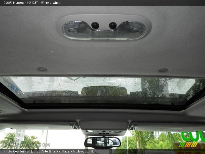 White / Wheat 2005 Hummer H2 SUT