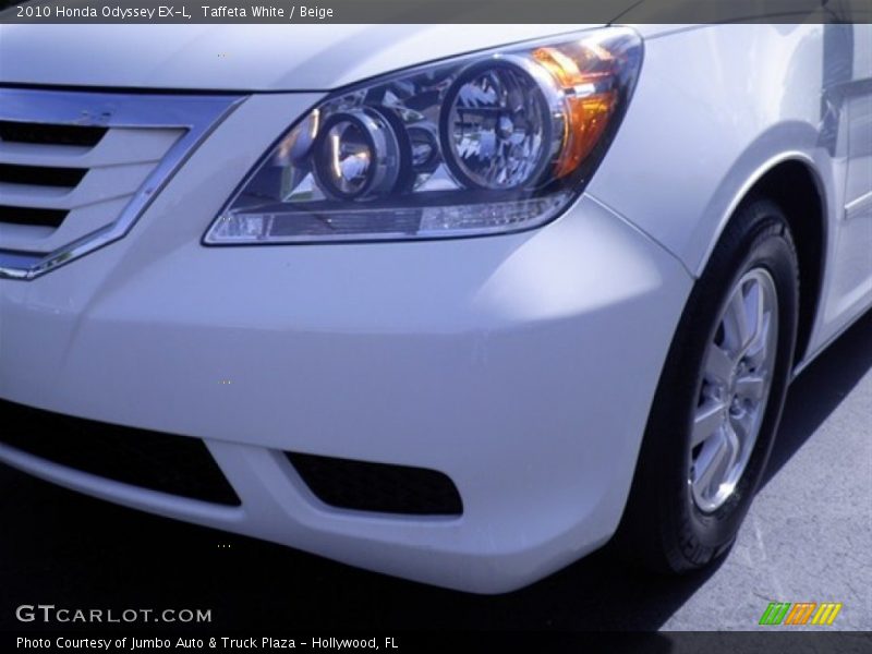Taffeta White / Beige 2010 Honda Odyssey EX-L