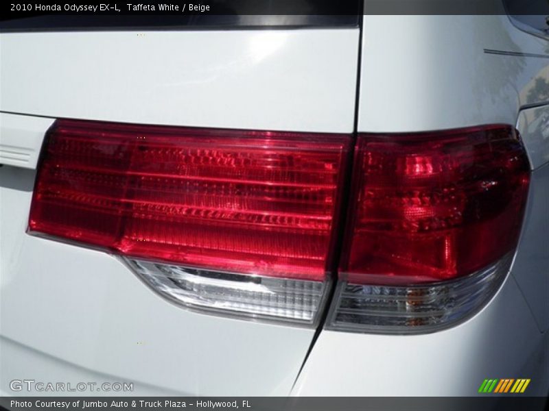 Taffeta White / Beige 2010 Honda Odyssey EX-L