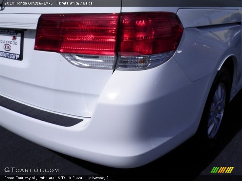 Taffeta White / Beige 2010 Honda Odyssey EX-L