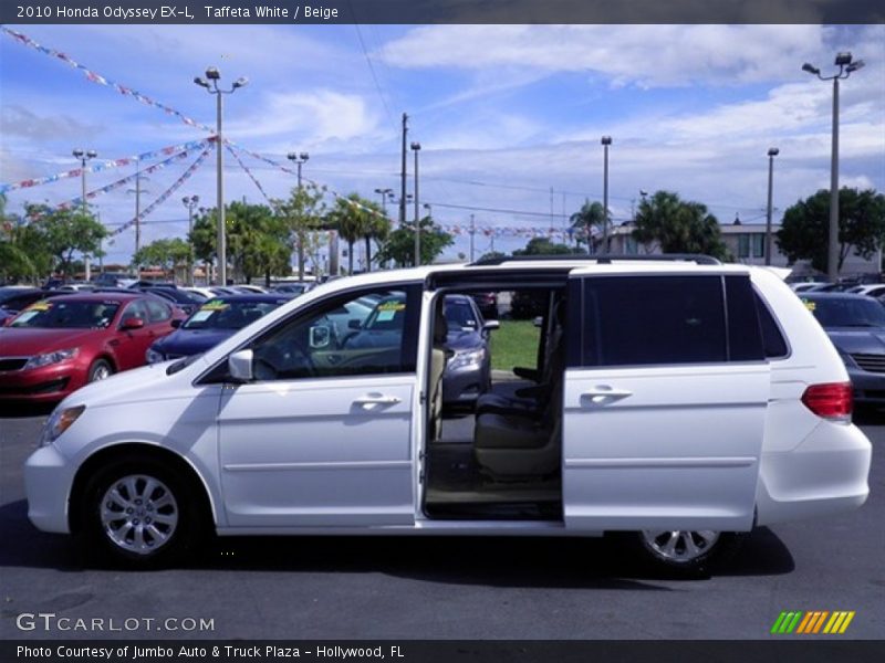 Taffeta White / Beige 2010 Honda Odyssey EX-L