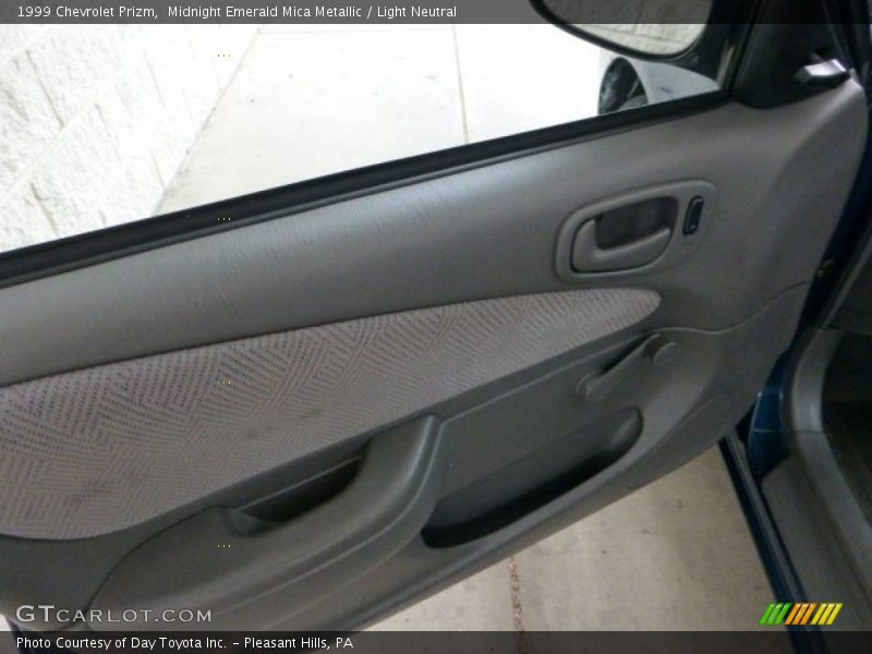 Midnight Emerald Mica Metallic / Light Neutral 1999 Chevrolet Prizm