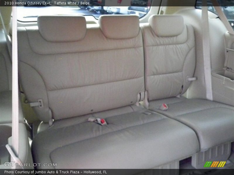 Taffeta White / Beige 2010 Honda Odyssey EX-L