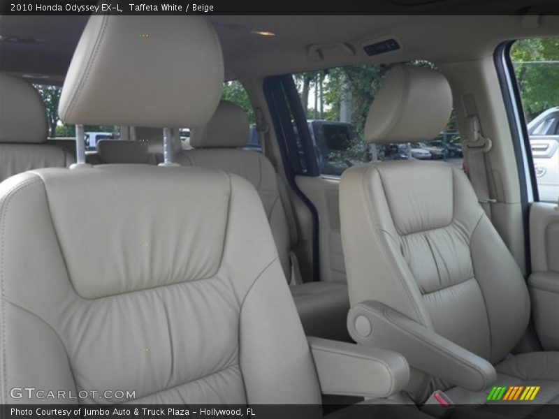 Taffeta White / Beige 2010 Honda Odyssey EX-L