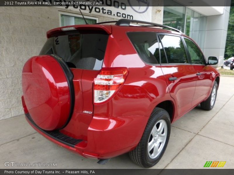 Barcelona Red Metallic / Ash 2012 Toyota RAV4 I4 4WD