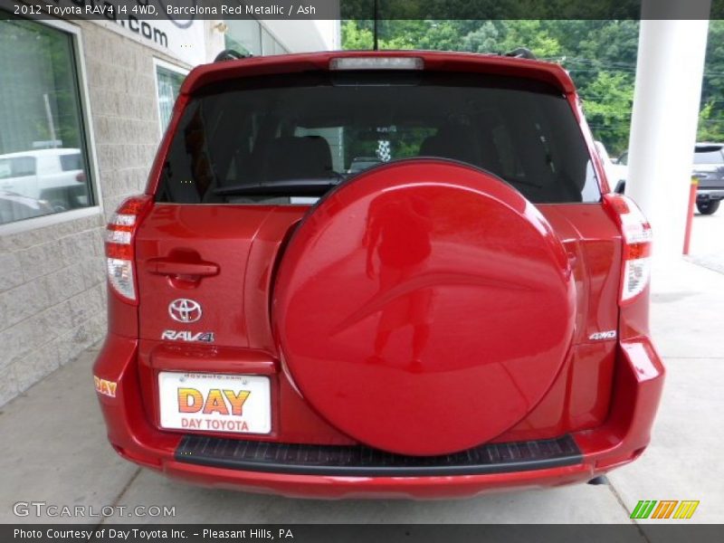 Barcelona Red Metallic / Ash 2012 Toyota RAV4 I4 4WD