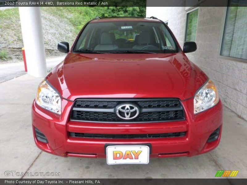 Barcelona Red Metallic / Ash 2012 Toyota RAV4 I4 4WD