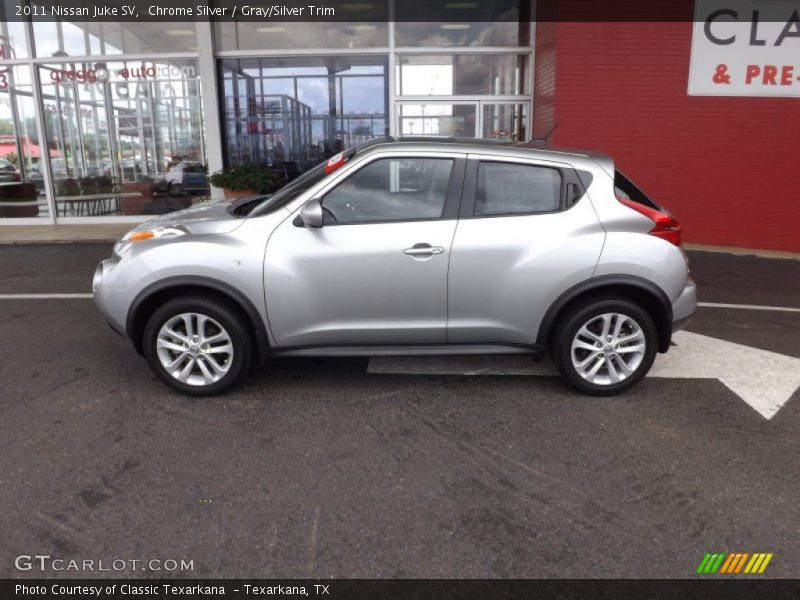 Chrome Silver / Gray/Silver Trim 2011 Nissan Juke SV