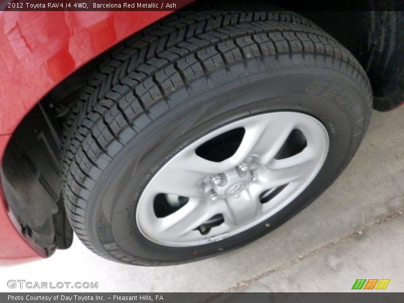 Barcelona Red Metallic / Ash 2012 Toyota RAV4 I4 4WD