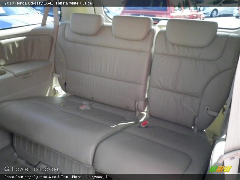 Taffeta White / Beige 2010 Honda Odyssey EX-L