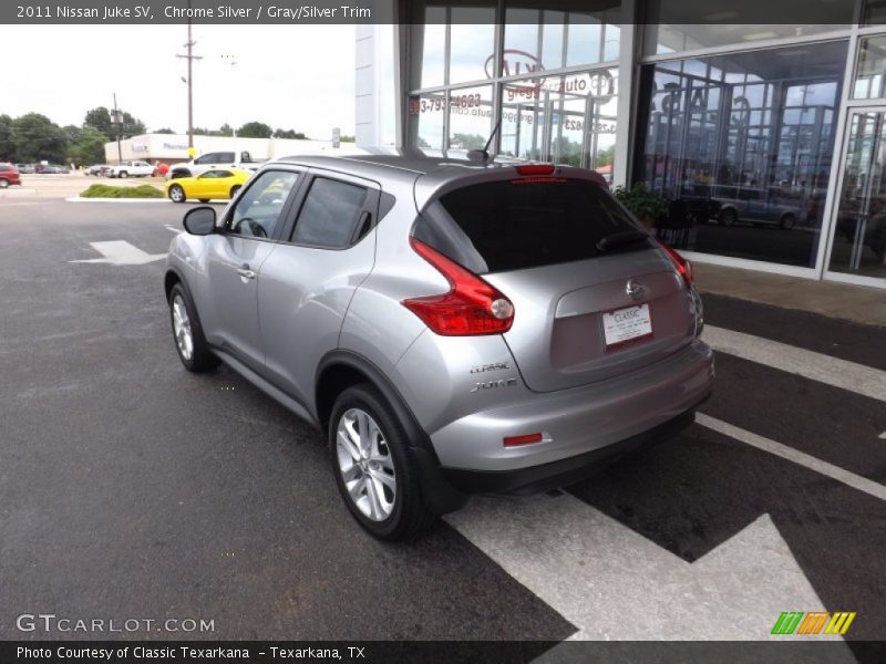 Chrome Silver / Gray/Silver Trim 2011 Nissan Juke SV