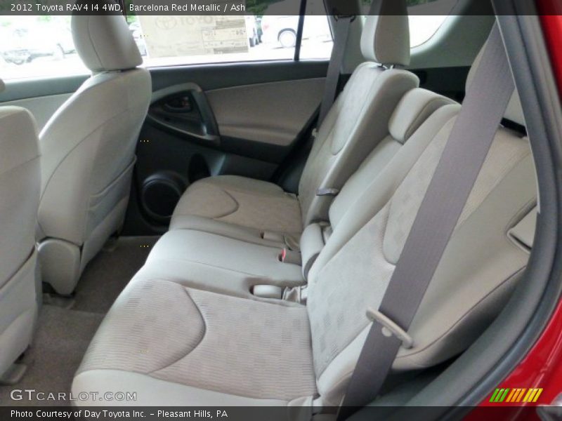 Barcelona Red Metallic / Ash 2012 Toyota RAV4 I4 4WD