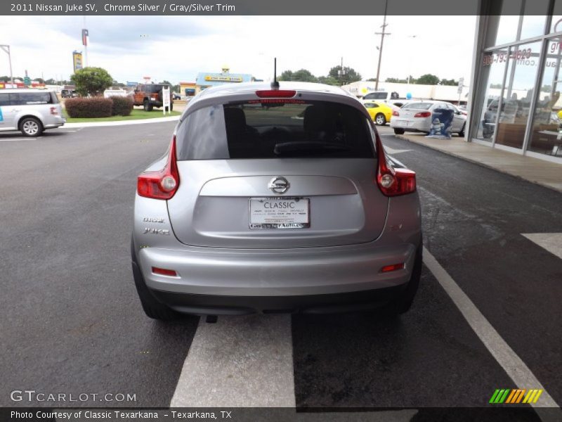 Chrome Silver / Gray/Silver Trim 2011 Nissan Juke SV