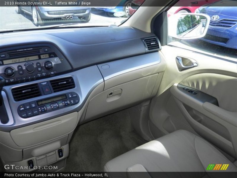 Taffeta White / Beige 2010 Honda Odyssey EX-L